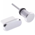 DA23A ZAŚLEPKA PRZECIW KURZOWI USB-C 2SZT SILVER