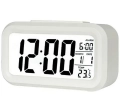 AK240C CYFROWY BUDZIK WHITE LED BIAŁY MINI