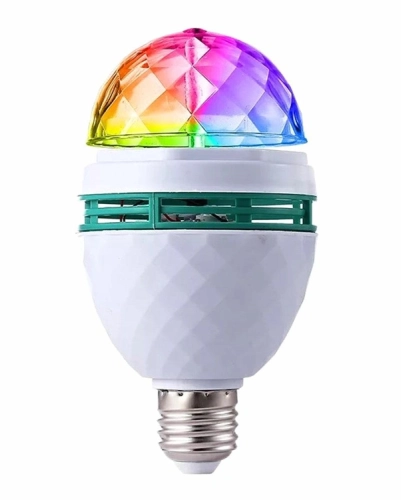 ZD7F DISCO ŻARÓWKA LED RGB E27