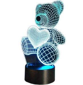 ZD98J LAMPKA NOCNA MIŚ 3D LED