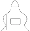 AG930A FARTUCH KUCHENNY BIAŁY