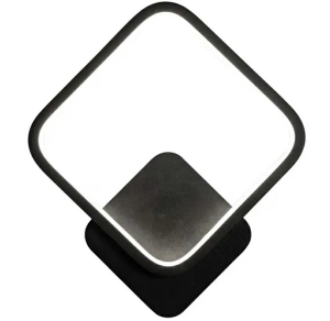 ZD113A KINKIET LED 12W 20x23CM CZARNY