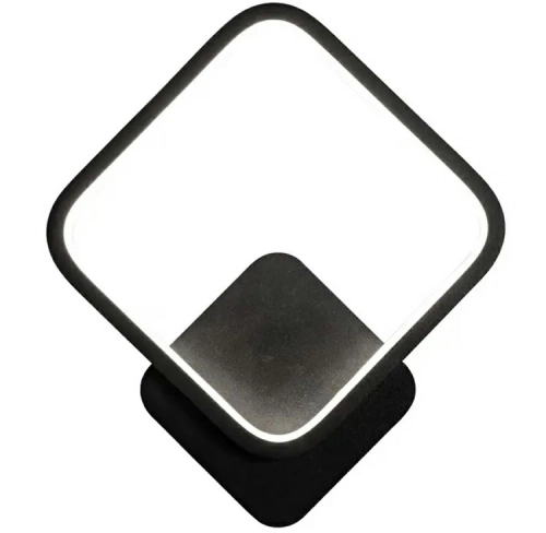 ZD113A KINKIET LED 12W 20x23CM CZARNY