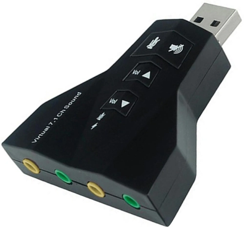 AK103D KARTA DŹWIĘKOWA MUZYCZNA USB 7.1