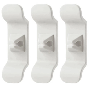 AG874A UCHWYT ORGANIZER DO KABLI BIAŁY