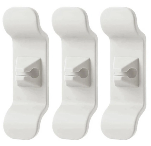 AG874A UCHWYT ORGANIZER DO KABLI BIAŁY