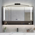 ZD198A LAMPKA ŚCIENNA ŁUK 60CM BIAŁA ZIMNY CZARNA