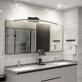 ZD198A LAMPKA ŚCIENNA ŁUK 60CM BIAŁA ZIMNY CZARNA