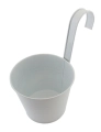 AG691D DONICZKA BALKONOWA 16CM BIAŁA