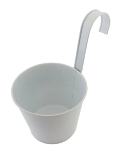 AG691D DONICZKA BALKONOWA 16CM BIAŁA