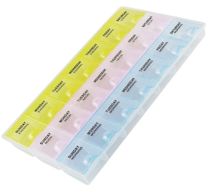 AG424A POJEMNIK NA LEKI ORGANIZER 7 DNI