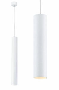 ZD74J LAMPA WISZĄCA TUBA BIAŁA