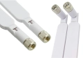 AK115B 2 x ANTENA ROUTER LTE SMA BIAŁA