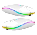 AK211B MYSZ BEZPRZEWODOWA RGB BIAŁA
