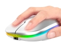 AK211B MYSZ BEZPRZEWODOWA RGB BIAŁA