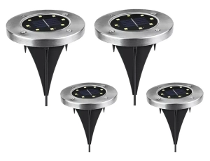 ZD50J OGRODOWA LAMPA SOLARNA 8LED ZESTAW 4SZT