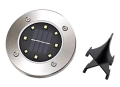 ZD50J OGRODOWA LAMPA SOLARNA 8LED ZESTAW 4SZT