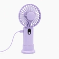 DA669A MINI WIATRAK USB RĘCZNY BIURKOWY CZARNY