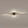 ZD196 LAMPA ŚCIENNA 3 KOLORY ŚWIATŁA 35W CZARNA