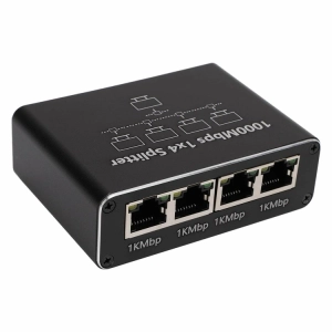 HD43B ROZDZIELACZ SIECIOWY 1X4 RJ45