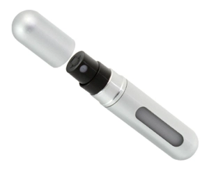 AG352B PODRÓŻNY ATOMIZER PERFUM 5ML SREBRNY