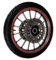 AG555B NAKLEJKI ODBLASKOWE NA KOŁA RED