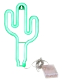 ZD79 LAMPKA LED NEON KAKTUS