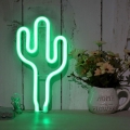 ZD79 LAMPKA LED NEON KAKTUS