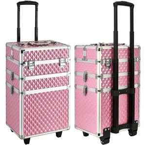 CA19C KUFER NA KÓŁKACH 3w1 61X36X25 PINK