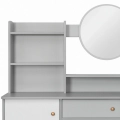 CA29A TOALETKA KOSMETYCZNA 100x40x128CM SZARA