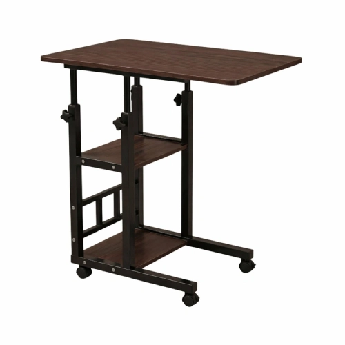 SL17 MOBILNY STOLIK POD LAPTOPA CIEMNE DREWNO