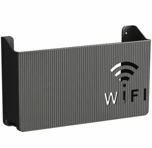 AG986A UCHWYT PÓŁKA NA ROUTER WIFI CZARNY