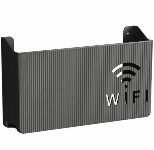 AG986A UCHWYT PÓŁKA NA ROUTER WIFI CZARNY