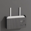 AG986A UCHWYT PÓŁKA NA ROUTER WIFI CZARNY