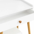 CA27 TOALETKA KOSMETYCZNA 60CM Z KRZESŁEM BIAŁA