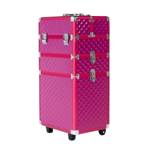 CA19E KUFER NA KÓŁKACH 3w1 61x36x25 CZERWONY