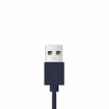 DA666 MINI WIATRAK BIURKOWY USB NIEBIESKI