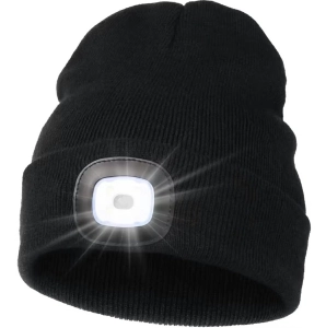 BQ83 CZAPKA Z LATARKĄ LED