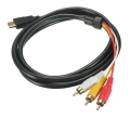 HD29A KABEL HDMI - 3 RCA