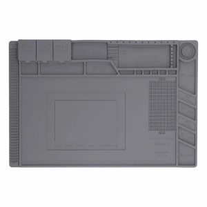 NZ24B MATA SERWISOWA SILIKONOWA 30x45cm SZARA