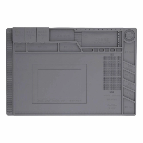NZ24B MATA SERWISOWA SILIKONOWA 30x45cm SZARA
