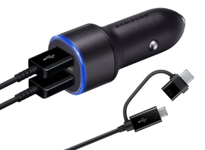 Ładowarka samoch. Fast Charge 15W EP-L1100 2 x USB