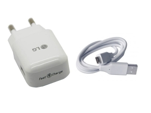 Ładowarka sieciowa LG Fast Charge 1,8A kabel Typ C