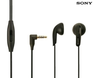 Zestaw słuchawkowy Sony MH410C - Czarne