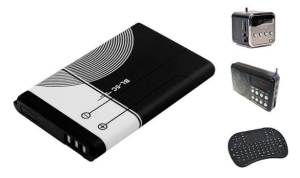 Bateria BL-5C do radia głośnikiów klawiatur bezprz